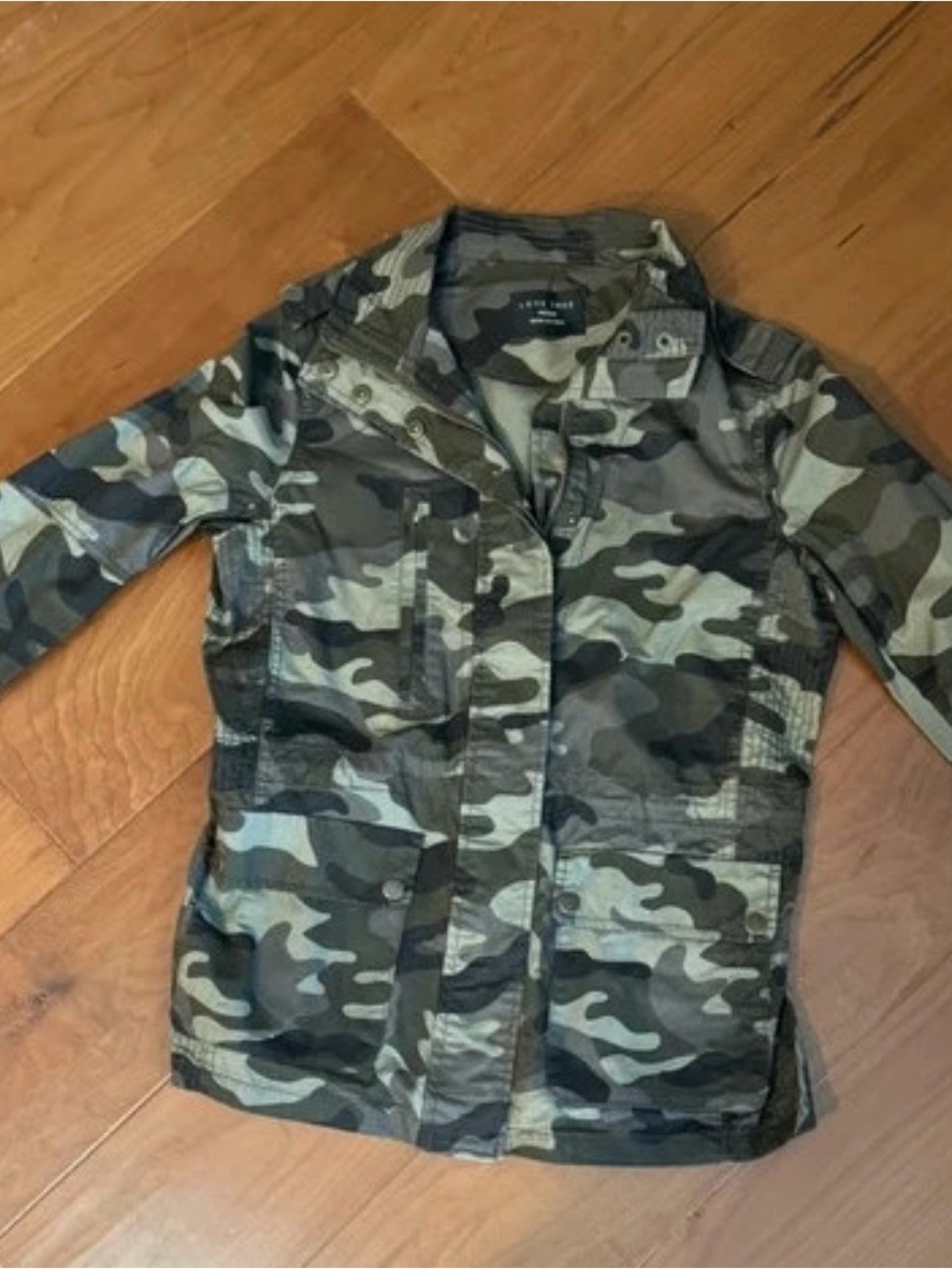 Love Tree Kids Camouflage Utility Jacket - Green Camo